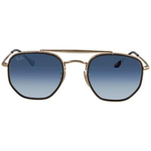 Marshal II Light Blue Gradient Hexagonal Sunglasses RB3648M 91673F