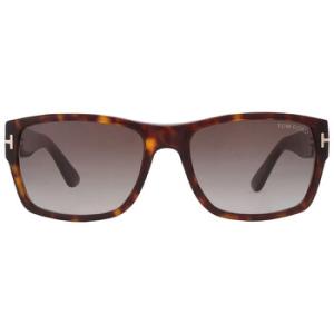 Mason Smoke Gradient Rectangular Sunglasses FT0445 52B