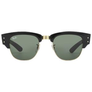 Mega Clubmaster Green Square Sunglasses RB0316S 90131