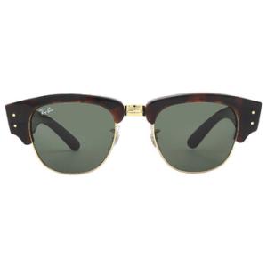 Mega Clubmaster Green Square Sunglasses RB0316S 99031