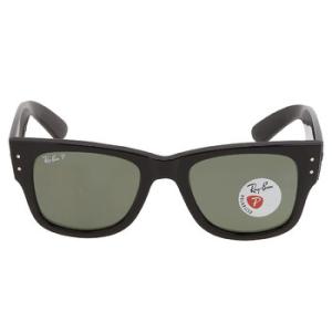 Mega Wayfairer Polarized Green Square Sunglasses RB0840S 90158