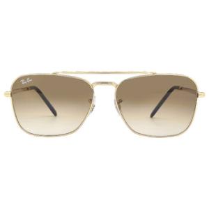 New Caravan Light Brown Gradient Square Sunglasses RB3636 00151
