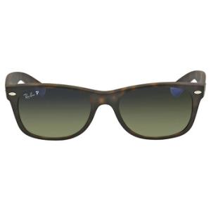 New Wayfarer Classic Polarized Blue Green Gradrient Sunglasses RB2132 89476