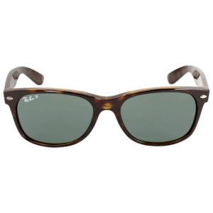 New Wayfarer Classic Polarized Green Sunglasses RB2132 90258