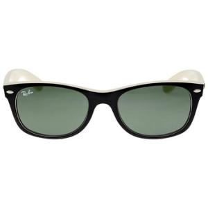 New Wayfarer Color Mix Green Classic G15 Sunglasses RB2132 875
