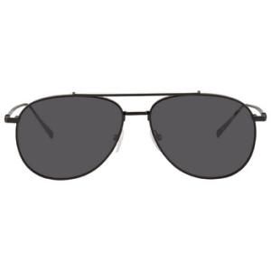 Open Box  Salvatore Ferragamo Grey Pilot Mens Sunglasses SF201S 002