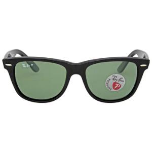 Original Wayfarer Classic Polarized Green Classic G15 Sunglasses RB2140 90158