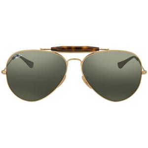 Outdoorsman Green Classic G15 Aviator Sunglasses RB3029 181