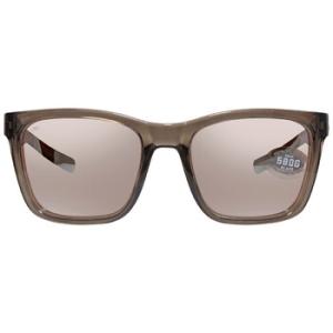PANGA Copper Silver Mirror Polarized Glass Sunglasses PAG 258 OSCGLP