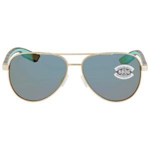 PELI Green Mirror Polarized Glass Sunglasses PEL 287 OGMGLP