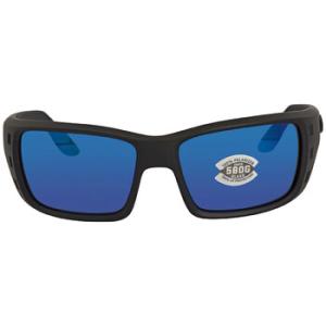 PERMIT Blue Mirror Polarized Glass Sunglasses PT 01 OBMGLP