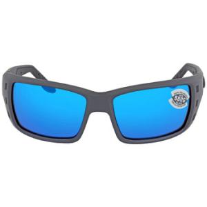 PERMIT Blue Mirror Polarized Glass Mens Sunglasses PT 98 OBMGLP