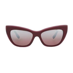 Pink Mirror Silver Gradient Cat Eye Sunglasses DG4417 32477E