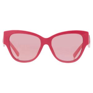 Pink Mirrored Silver Butterfly Sunglasses DG4449 326230