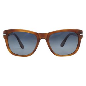 Polarized Blue Gradient Square Unisex Sunglasses PO3313S 96S3