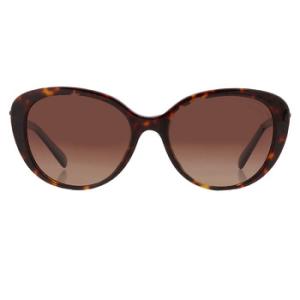 Polarized Brown Gradient Oval Sunglasses HC8348U 5120T5