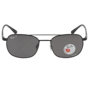 Polarized Dark Gray Square Sunglasses 0RB3670CH 002K8