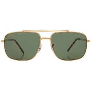 Polarized Dark Green Navigator Sunglasses RB3796 9196P1