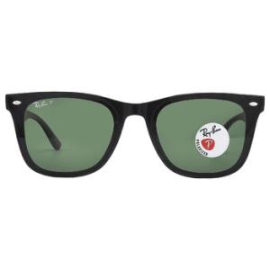 Polarized Dark Green Square Sunglasses RB4420 6019A