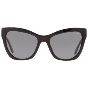 Polarized Dark Grey Cat Eye Sunglasses VE4417U GB181