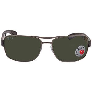 Polarized Green Classic G15 Square Sunglasses RB3522 0049A