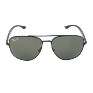 Polarized Green Square Sunglasses RB3683 00258