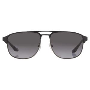 Polarized Grey Gradient Pilot Mens Sunglasses EA2144 336511