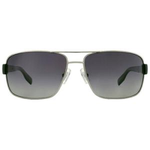 Polarized Grey Rectangular Mens Sunglasses BOSS 0521S 0OFRWJ