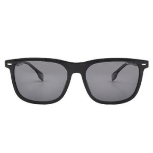Polarized Grey Square Sunglasses BOSS 1402FS 0807M9