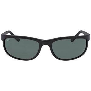 Predator 2 Green Classic G15 Rectangular Sunglasses RB2027 W1847