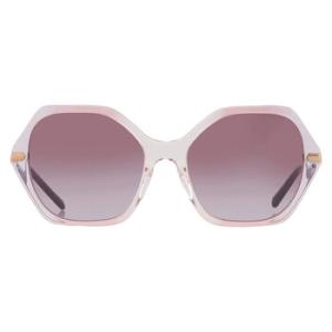 Purple Gradient Geometric Sunglasses HC8315 56418H