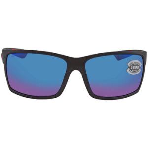 REEFTON Blue Mirror Polarized Glass Mens Sunglasses RFT 197 OBMGLP