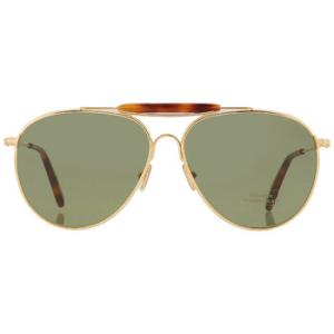 Raphael Green Pilot Sunglasses FT0995 30N