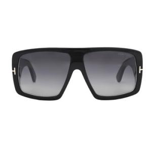 Raven Smoke Gradient Browline Sunglasses FT1036 01B