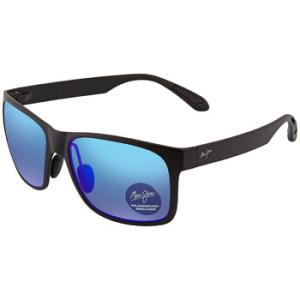 Red Sands Blue Hawaii Rectangular Mens Sunglasses B432N2M