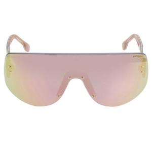 Rose Gold Multilayer Shield Sunglasses FLAGLAB 12 00000J