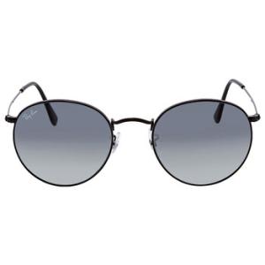 Round Flat Lenses Grey Gradient Sunglasses RB3447N 00271