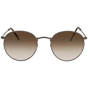 Round Flat Lenses Light Bown Gradient Sunglasses RB3447N 00451