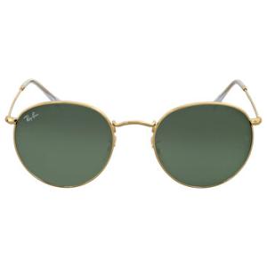 Round Metal Green Classic Sunglasses RB3447 001