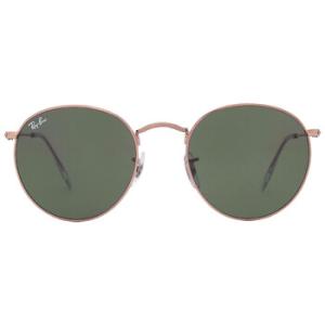 Round Metal Green Sunglasses RB3447 920231