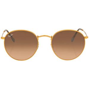 Round Metal PinkBrown Gradient Round Sunglasses RB3447 9001A5
