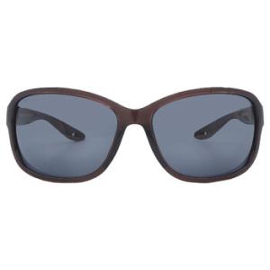 SEADRIFT Grey Polarized Polycarbonate Rectangular Sunglasses 6S9114 911401