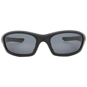SI Straight Jacket Grey Polarized Rectangular Sunglasses OO9039 11014