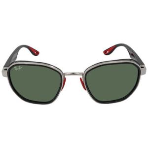 Scuderia Ferrari Green Geometric Sunglasses RB3674M F00771