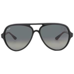 Scuderia Ferrari Grey Gradient Aviator Sunglasses RB4125M F64471