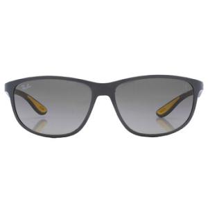 Scuderia Ferrari Grey Gradient Pillow Sunglasses RB4394M F60811