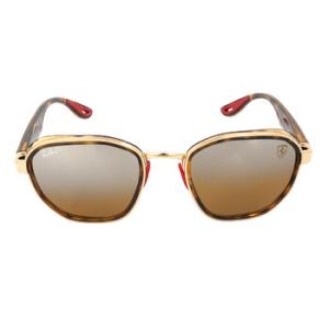 Scuderia Ferrari Polarized Mirror Brown Irregular Sunglasses RB3674M F029A2