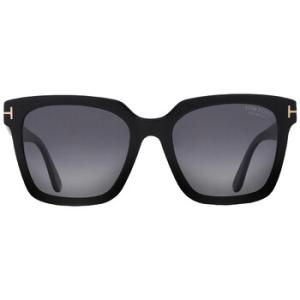 Selby Polarized Smoke Square Sunglasses FT0952 01D