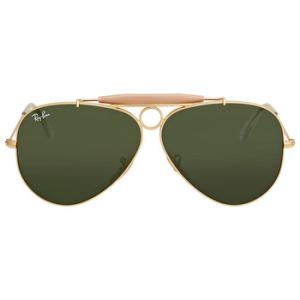 Shooter Green Classic G15 Aviator Sunglasses RB3138 001