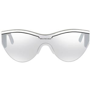 Silver Cat Eye Sunglasses BB0004S 005